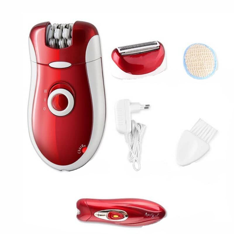 KM-3068 kemei epilator 3 in 1 Rechargeable Women - Image 4