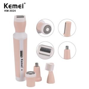 Kemei Female Face Epilator Hair Removal Device Kit