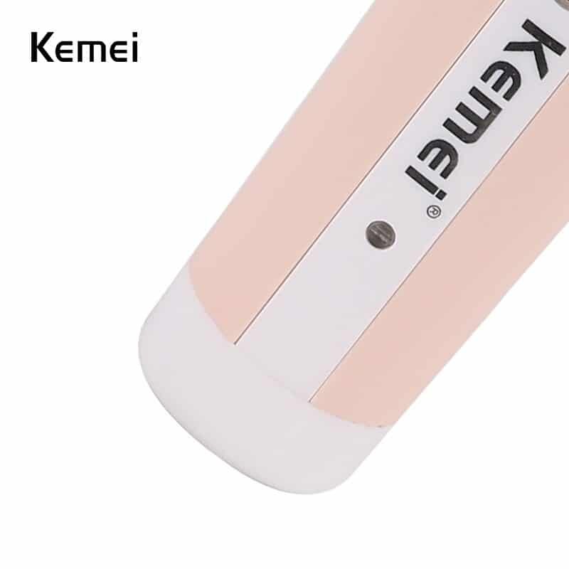 Kemei Female Face Epilator Hair Removal Device Kit - Image 4