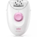 Braun epilator silk-epil 1 1370 note charge portable electric free shaver stainless steel blade professional painless shaver