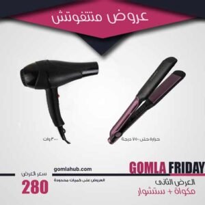 sokany hair straightener + Hair Dryer BR 51